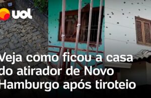 Novo Hamburgo: vídeos mostram como ficou a casa do homem que matou pai, irmão e policial