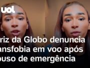 Atriz denuncia transfobia após pouso de emergência em voo da Azul; veja