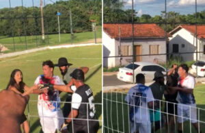 Vídeo: jogador é esfaqueado em campo por homem que assediou sua esposa