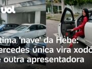 Última ‘nave’ da Hebe: Mercedes única vira xodó de outra apresentadora; veja