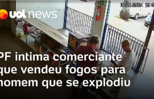 Comerciante que vendeu fogos para autor de explosões é intimado pela PF