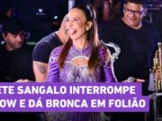 Ivete Sangalo pausa show em Florianópolis e manda folião quebrar cigarro eletrônico