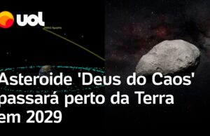 Asteroide ‘Deus do Caos’ passará perto da Terra em 2029 e terá tremores