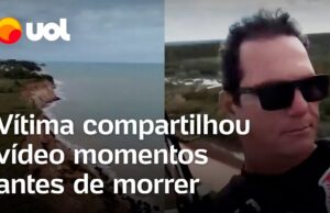 Turista que saltava de parapente morre após cair de falésia na Bahia; veja