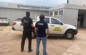 PF afasta 2 servidores por desvios de R$ 5,5 milhões do Hospital Regional de Cáceres
