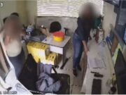 Vídeo mostra morador agredindo funcionário de condomínio em Cuiabá