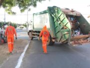 Locar reforça coleta de lixo em Cuiabá com mutirões; 60 toneladas são recolhidas