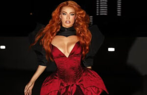 Inspirada, Beatriz Reis aposta no ruivo por um dia inspirada: ‘Vermelho Sangue’