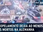 Carro invade feira de Natal na Alemanha, fere dezenas e mata ao menos dois