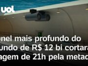 Túnel mais profundo do mundo, de R$ 12 bi, cortará viagem de 21h pela metade na Noruega