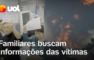 Acidente na Coreia do Sul: Familiares enfrentam espera angustiante