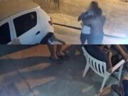 Vídeo flagra tenente da PM agredindo adolescente em condomínio de Cuiabá