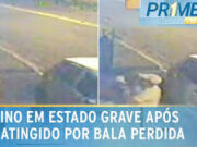 Menino fica com bala alojada na cabeça após ser atingido por tiro em SP