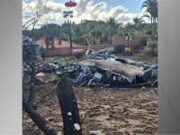 Novas imagens mostram resgate de vítimas de acidente com avião; veja