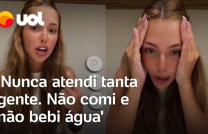 Médica recém-formada relata dia na UPA: ‘Não comi e não bebi água’; veja