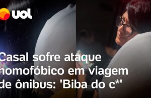 Casal sofre ataque homofóbico em viagem de ônibus para São Paulo; polícia investiga