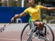 Austrália: Vitória Miranda vai a 2 finais no tênis em cadeira de rodas