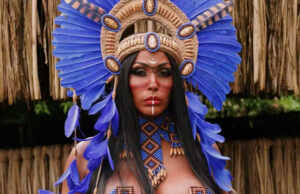 Rosiane Pinheiro aposta em trajes indígenas para ensaio da Vai-Vai: ‘Cunhã indígena’