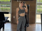 Virginia Fonseca exibe abdômen trincado após treino e comemora: ‘Saudades’