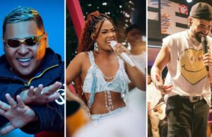 Fim de semana de carnaval, pagode, funk e sertanejo