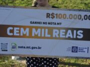 Nota MT premia dois cuiabanos com R$ 100 mil; veja lista
