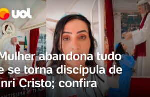 Mulher abandona tudo e vira discípula de Inri Cristo, o homem que diz ser Jesus reencarnado