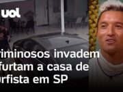 Criminosos invadem e furtam a casa de surfista amigo de Neymar em Praia Grande
