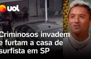 Criminosos invadem e furtam a casa de surfista amigo de Neymar em Praia Grande