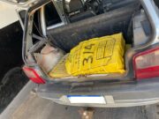 Homem é preso transportando 211 tabletes de cocaína em Fiat Uno