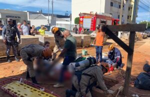 Trabalhadores ficam intoxicados ao inalar gases em obra de reservatório no interior