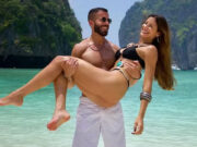 Mari Gonzalez curte praia paradisíaca com Pipo na Tailândia: ‘Parece de mentira’