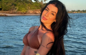 Maria Lina escolher praia para passar dias de folga, no carnaval: ‘atrás do bronze’