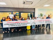 Profissionais da saúde de Chapada cobram pagamento de salários e benefícios devidos