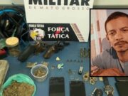 Suspeito de 28 anos morre em confronto com a PM de Sinop