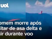 Homem morre após sofrer acidente de asa-delta em Santa Catarina; veja