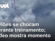 Acidente aéreo: Aviões se chocam no ar durante treinamento da Patrouille de France