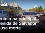 Tiroteio na principal avenida de Salvador deixa um morto e dois feridos; veja