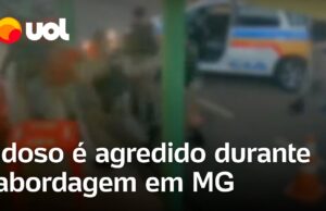 Idoso é agredido durante abordagem da PM em Santa Juliana em MG; veja