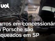 Concessionária da Porsche é invadida e carros são saqueados; veja como ficaram veículos