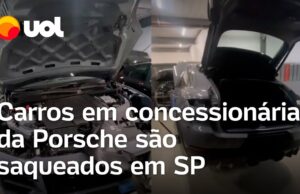 Concessionária da Porsche é invadida e carros são saqueados; veja como ficaram veículos