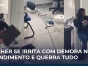 Mulher é detida após quebrar equipamentos de unidade básica de saúde em Maceió