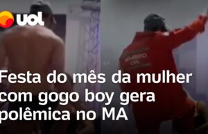 Prefeitura faz festa do mês da mulher com presença de gogo boys e causa polêmica