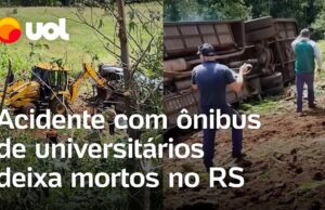 Acidente com ônibus de estudantes da UFSM deixa ao menos 7 mortos e 26 feridos