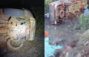 Família inteira morre atropelada por carro desgovernado em ponte