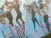 Vídeo: Mulher é esfaqueada em supermercado de VG