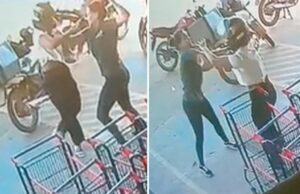 Vídeo: Mulher é esfaqueada em supermercado de VG
