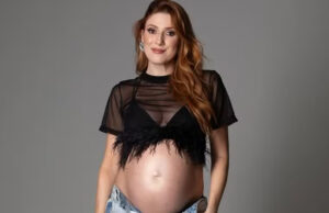 Dani Calabresa entra no oitavo mês de gestação e celebra: ‘Mamãe do Bernardo’