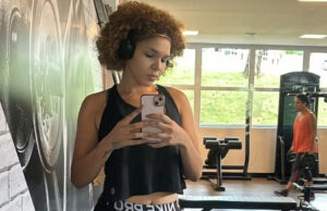 Filha de Simony mostra antes e depois de ganhar 10 kg de massa magra: ‘Perdeu 40’