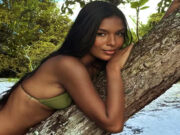 Mell Muzzillo exibe ensaio de biquíni em árvore e agita web: ‘Lugar de encantarias’