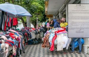 Ambulantes são notificados para deixar a rua 13 de Junho